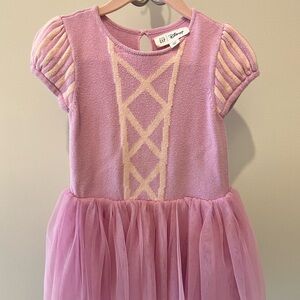 GAP Disney Rapunzel tulle sweater dress sz 2T